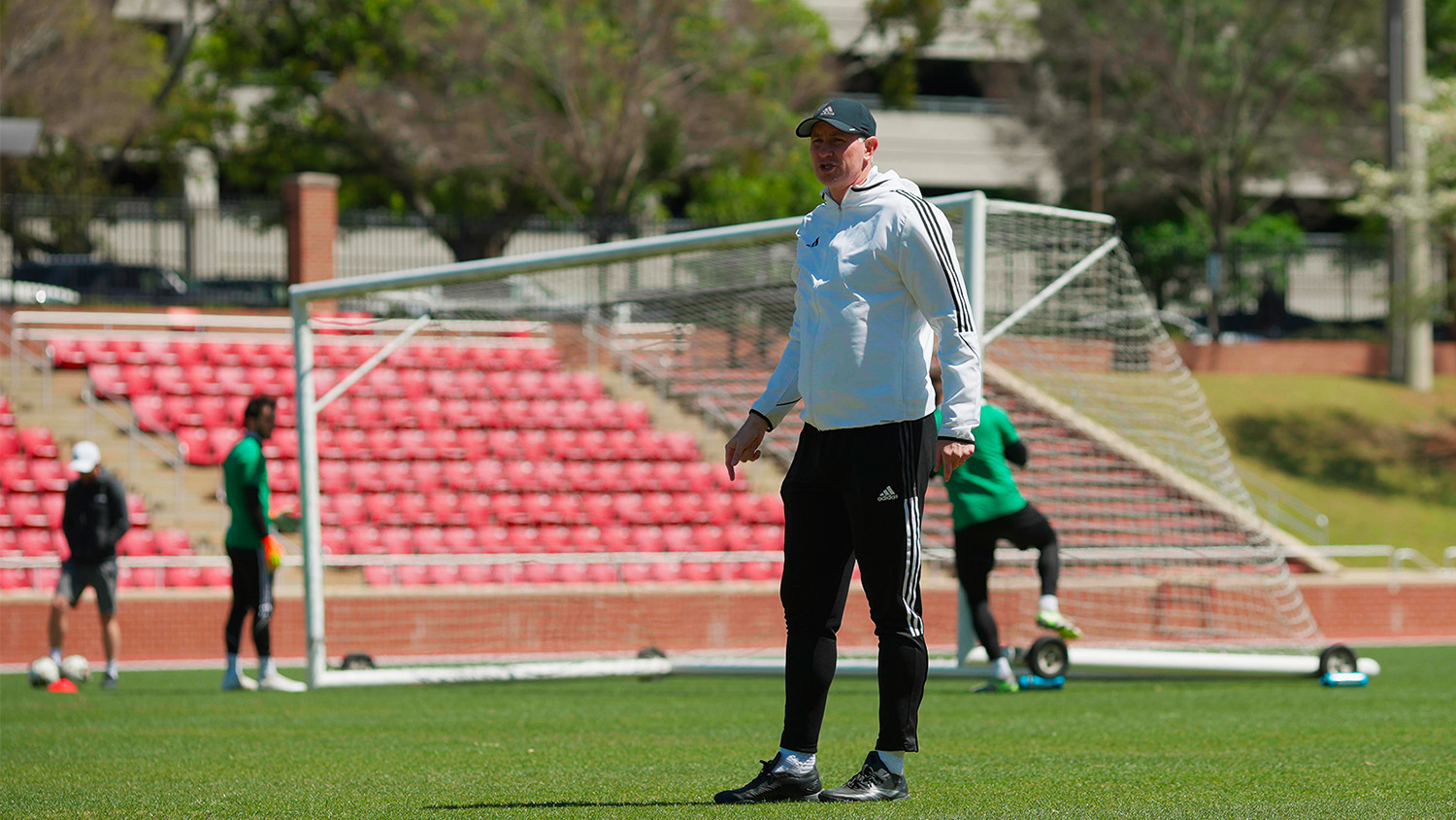 Marc Hubbard takes over as head coach of NC State men's soccer.